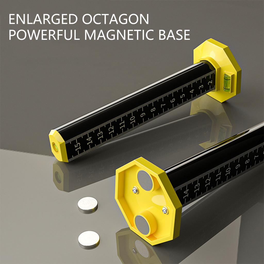 Equal Height Ruler Ceiling and Floor Tile Height Ruler Double Use Measuring Ruler Precisions Positioning Elevations Ruler