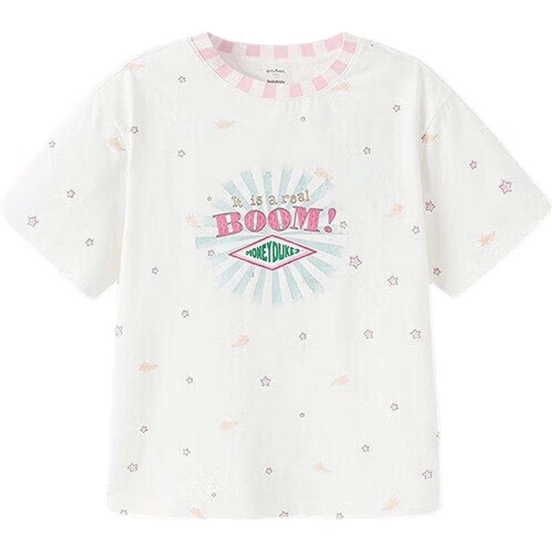 Balabala Girls' Harry Potter Short-Sleeve T-shirt