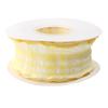 10Yards Polyester Wired Edge Ribbons Bubble Grid Crinkle Ribbon for Crafts Supplies DIY Gift Packaging Clothing Bouquet Decorate
