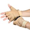 Outdoor Sports AntiSkid Fitness Fingerless Half Finger Gloves M Black