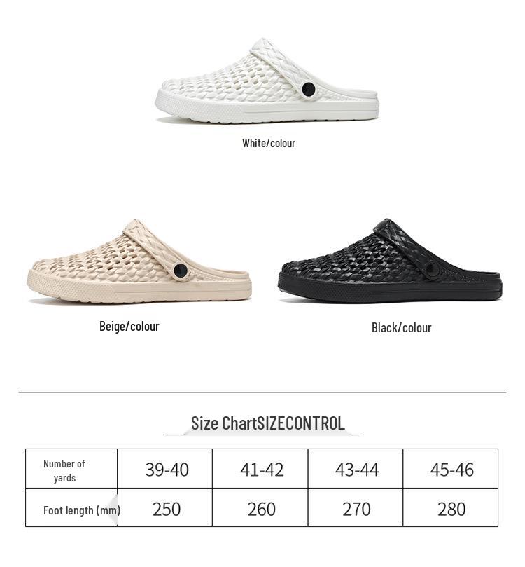 Men's European-American Honeycomb Mesh Beach Sandals
