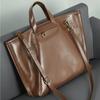 Large Tote Bag for Women Genuine Leather Handbag Commuter Shoulder Crossbody Bag Ladies Messenger Bags