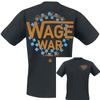 MetalcoreX Wage War Band T-Shirt 100% Baumwolle Grafik-T-Shirt Herren Damen Sommer Streetwear Top