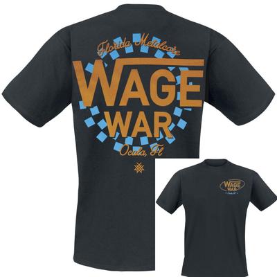 MetalcoreX Wage War Band T-Shirt 100% Baumwolle Grafik-T-Shirt Herren Damen Sommer Streetwear Top