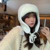 Autumn And Winter Able Ear Protection Warm Lei Feng Hat Ladies All-Match Knitted Wool Hat