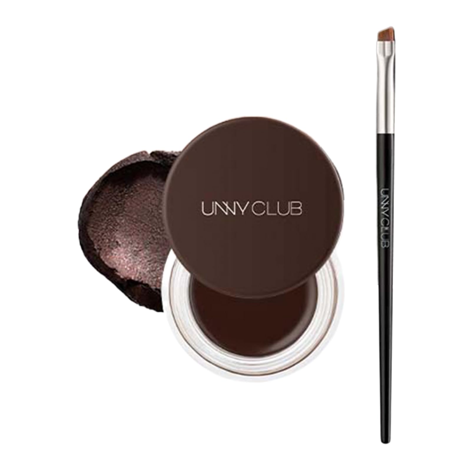 

UNNY CLUB Гелевая подводка для глаз с водостойким гелем Высокопигментированная стойкая подводка для глаз 5 3 г Кисть, Подводка для глаз, Пигментированная, Стойкий набор, Цвета, (04#)