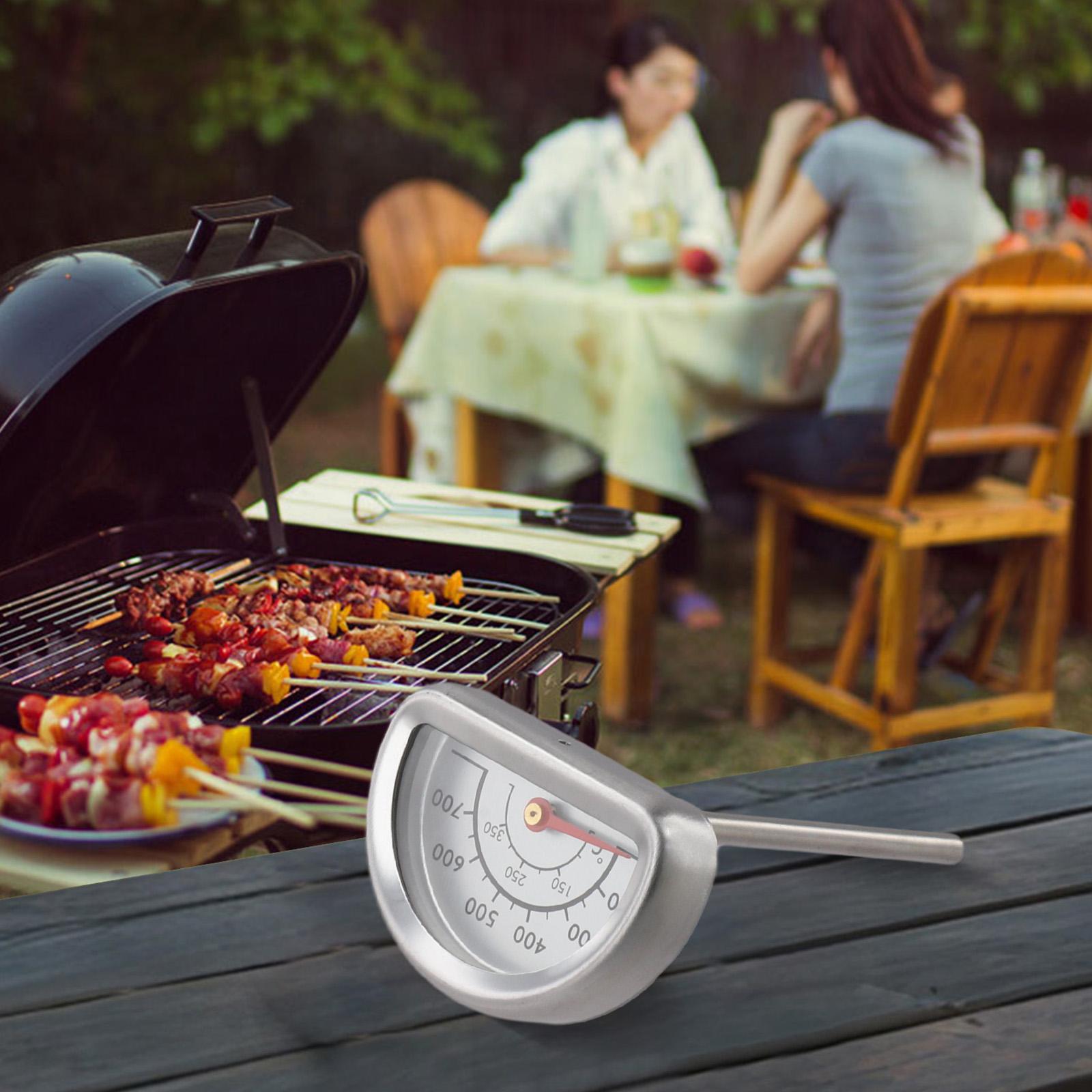 BBQ Temperature Gauge Bimetallic Cooking Thermometer Cooking At Home Dual Scale Measurement Efficient Heat Conductivity China Mainland