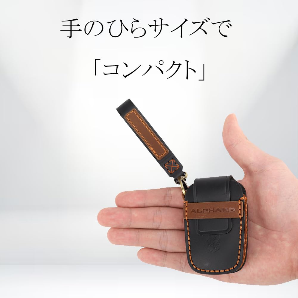 LEXLEY New Key Case for Toyota ALPHARD 30 Series 40 Series Genuine Leather 6