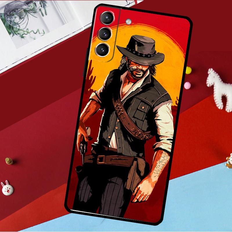 Red Dead Redemption 2 Case For Samsung Galaxy S20 FE S21 FE S22 S23 Ultra Note 20 S9 S10 Note 10 Plus Back Cover