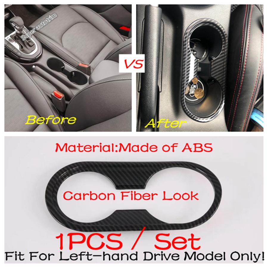 Head Light / Window Lift / Gear Shift Panel Cover Trim For Kia Forte / Cerato / K3 - Carbon Fiber Interior Accessories
