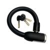 Top Extra Thick Wave 18mm Thickness X 350mm Wire Bicycle Theft Spare Key Lock, Length, Lock, Key, Prevention, Security, Sturdy, Thick,