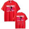Hot Sale Omar Courtz Por Si Manana No Estoy Tour 2026 Merch T Shirts Men Women Clothing Hip Hop Fashion T Shirt Breathable Streetwear Casual Tees