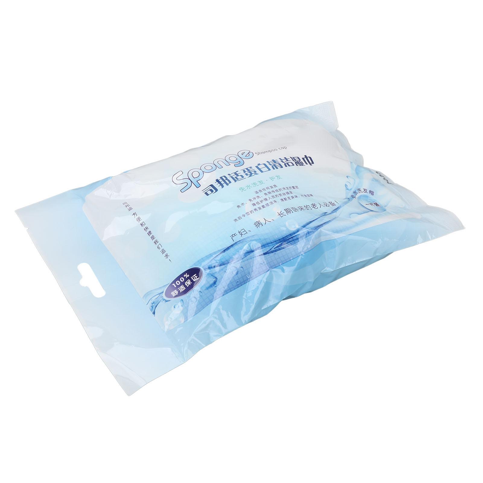 

Шапочка для шампуня без воды, успокаивающая, удобная, протеиновая, очищающая, не требующая смывания, шапочка для шампуня для пожилых людей