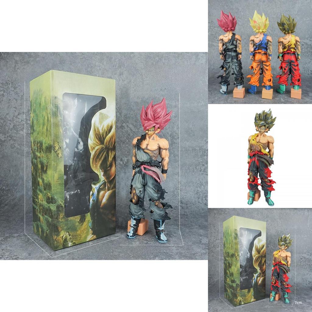 Dragon Ball Z Goku Pvc Action Figure With Manga Style Super Saiyan For Collectors And Display