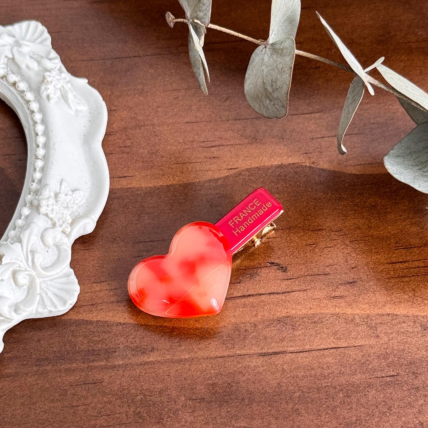 

Playful Colorful And Heart And Bow Hair Clips For Adorable Looks Summer Red Heart