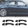 8pcs Gloss Black Door handle covers fits For 2011+ Chrysler 300C Journey 2 SMK