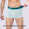 Men's Pure Cotton Mulberry Silk Crotch Antibacterial Boxer Briefs