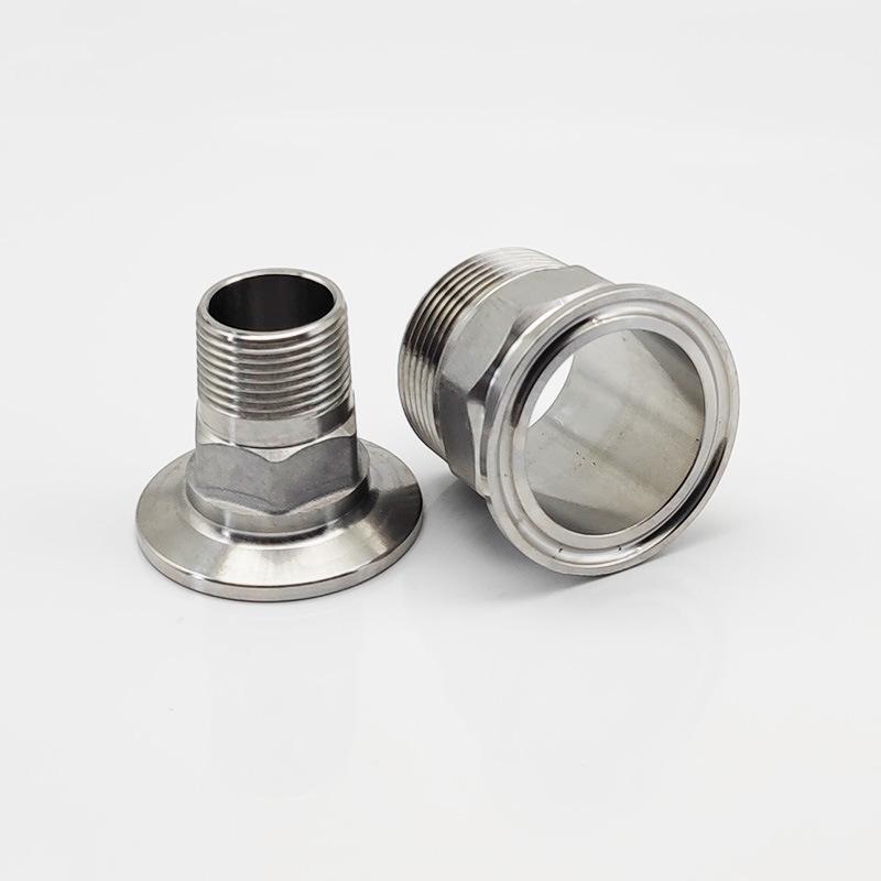 Hongshun Heavy-Duty Hex Quick Connect Stainless Steel Threaded Nipple with Chuck and Wrench Flats
