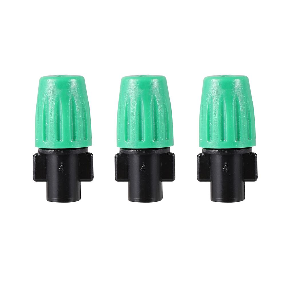 20 Pcs Atomization Nozzle Water Adjustable Sprayer DIY Micro Drip Irrigation Plant Self Garden Mist Sprinkler for 6 Mm Connector