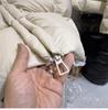 2025 Winter Mid-Length Hooded White Duck Down Jacket - Thick, Loose, Plus Size Puffer Warm Outerwear