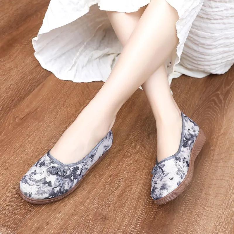 women fashion sweet light weight spring slip on flat loafers lady casual comfort retro dance footwear zapatos ab560