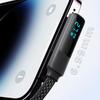 90° LED Digitalanzeige USB-C auf Typ C Ladekabel Schnellladekabel für iPhone 17/16/15 Pro Max Samsung Galaxy S25/S24