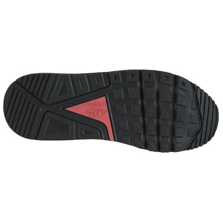 Nike Air Max Ivo Comfortable Lightweight Low-Top Casual Running Shoes Women Sneakers Black Red 579998-080