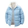 Stand-collar Granular Cotton Jacket for Men in Winter Windproof Plus Velvet Thickened Couple Thickened Cotton Jacket