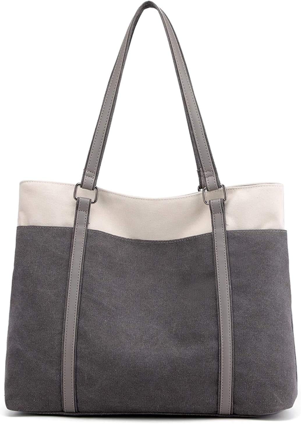 

Tote bag for A4 large shoulder shoulder bag [manukori] women, canvas, size, capacity, bag, (grey) сірий колір