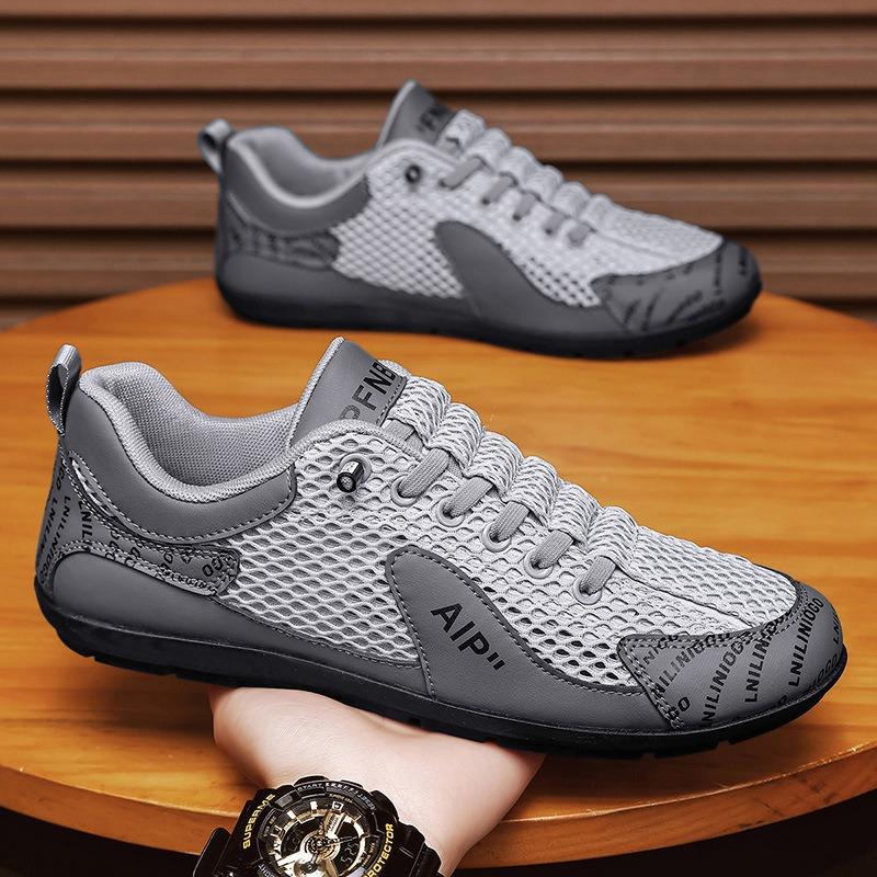 Casual Summer Men Shoes Lightweight Breathable Leisure Sneakers Trend Versatile Running Sports Shoes Men Beanie Shoes Zapatillas