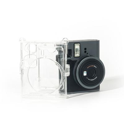 Průhledný kryt pro instantní fotoaparát Crystal s ramenním popruhem Úložné pouzdro Odolný proti poškrábání a nárazům pro Fujifilm Instax Mini 41