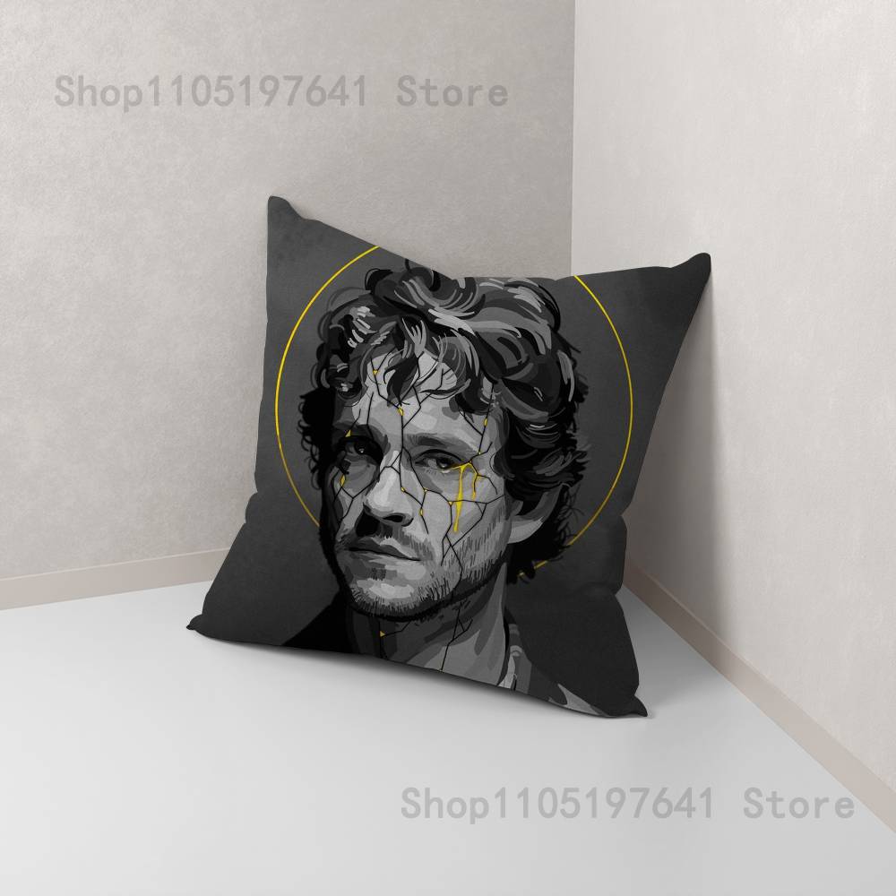 Hannibal Will Graham Pillow Case For Sofa Decor Car Office Room Printing Cushion Cover Decorations And Protector