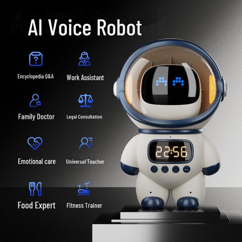 Wenxin AI Astronaut Bluetooth Lautsprecher Sitzsack - Kabellos, Smart, DeepSeek Modell