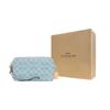 Coach Kira 19 Solid Color Letter Logo Zipper Classic Print Fabric Camera Bag Clutch Shoulder Crossbody Bag Small Women bags Blue CK010-LHPBU