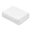 Face Towel White 200 Momme 5 Pieces Water Absorbent Quick Drying 34cm X 86cm Commercial Use Hot Spring Public Bath Face Wash (5 Pieces)