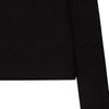 WE11DONE Logo Round Neck Wool Sweater Slim Fit Women Sweater Black WD-KT9-20-042-W-BK