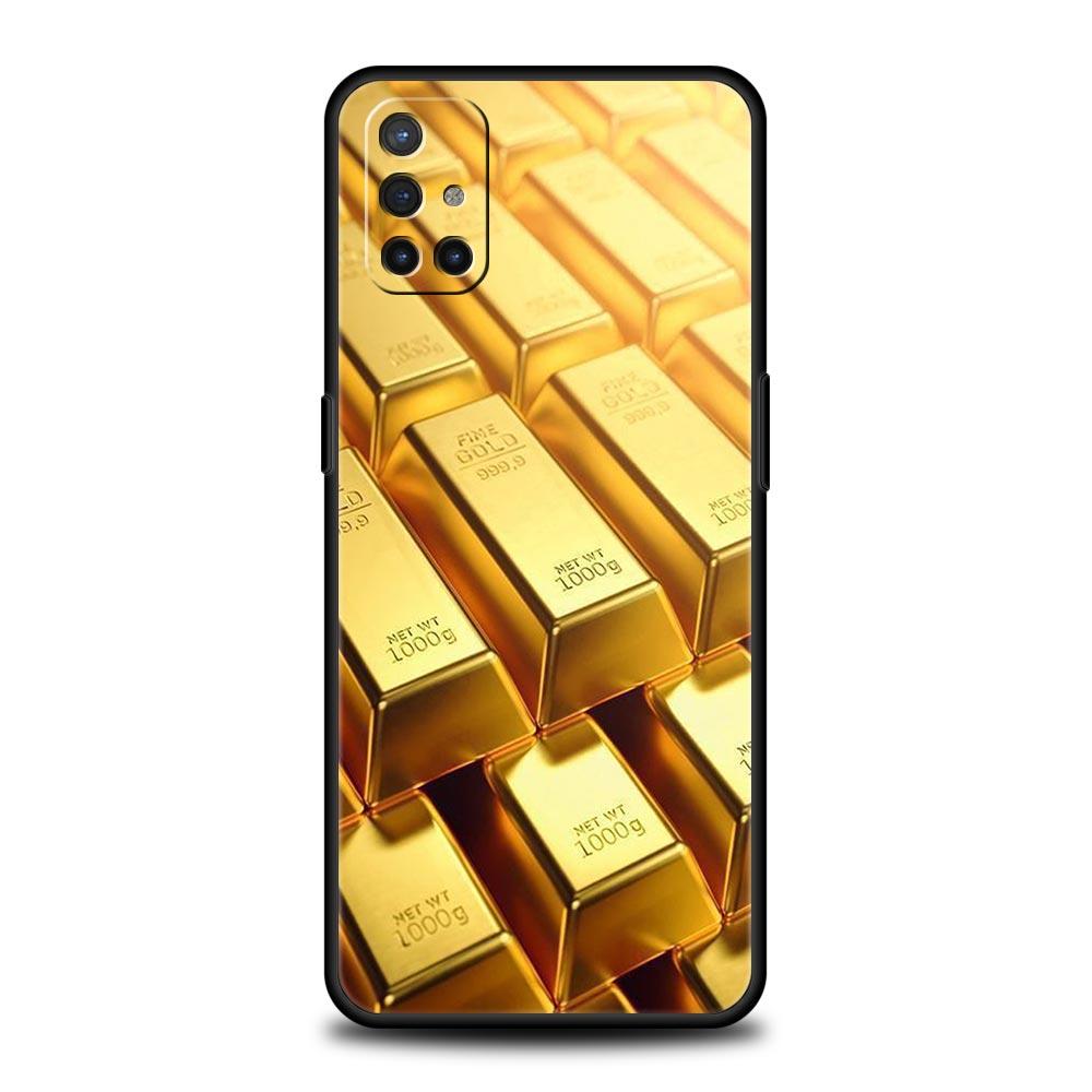 Gold Money Pattern Phone Case For OnePlus 15 13 12 11 10 9 8 13T 10T 7T Pro 13R 12R 9RT 8T Nord 4 N200 2T CE 2 3 5G Lite Cover