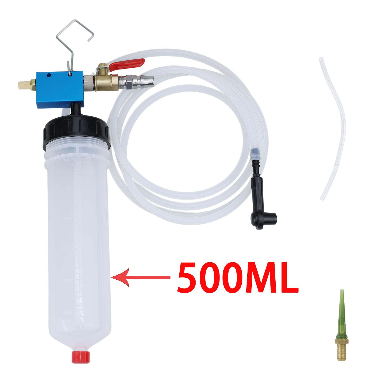 Auto Brake Fluid Extractor Brake and Clutch Fluid Drained Bleeder Tool, Brake and Clutch Fluid Drained Bleeder Tool Equipment 500ML