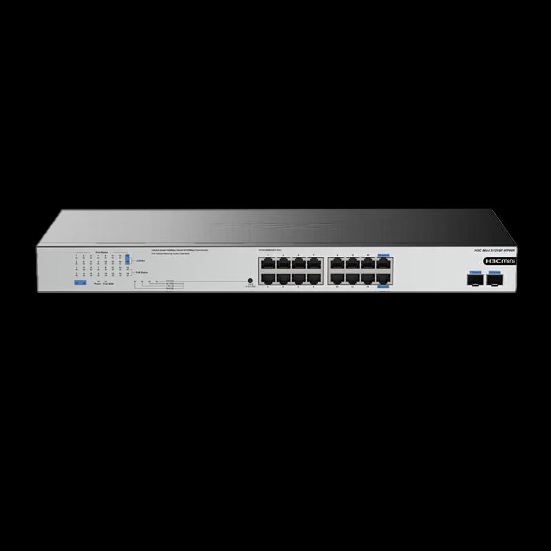 H3C S1218F-HPWR PoE Switch