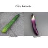 Realistic Simulation Vegetables Ornament Artificial Fake Cucumber Eggplant Vegetable Model Decorative Festive Party Photo Props