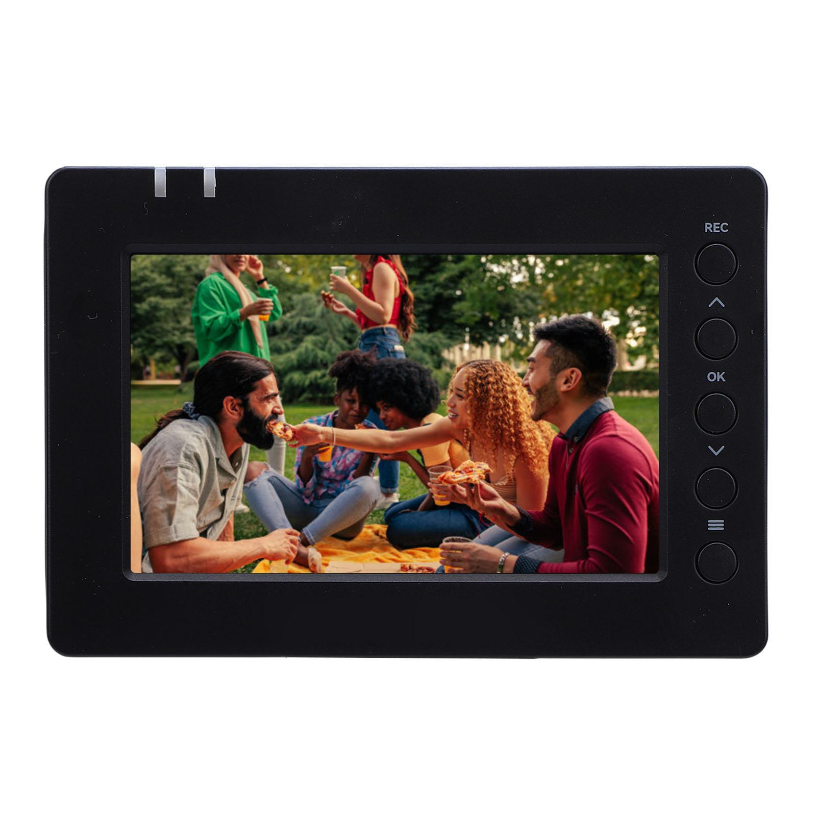 

4K Record Playback HD Video Capture Box Game Recorder Record To Memory Card and U Flash Drive