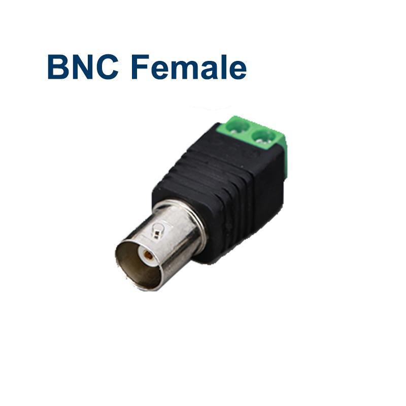 Female Male DC BNC Connector 2.1*5.5mm DC Jack Power Audio Adapter Electrical Wire Converter For RGB LED Strip Light CCTV Camera