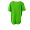 T-shirt d'été à manches courtes pour femmes, plissé, à col carré, grande taille, couleur unie, haut ample, mode élégante pour le bureau, décontracté simple