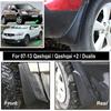 1set Car Mud Flaps for Nissan Qashqai J10 Dualis 2007-2010 2011 2012 2013 Mudguards Splash Guards Fender Mudflaps