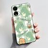 Hülle für TCL 505 Hülle T509K T5094 Ästhetisch Mode Niedliche Katze Cartoon Weiches Silikon Rückseite Schwarzes TPU Schutzhülle für Handy