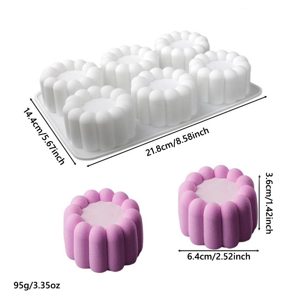 Chocolate Jelly Soap Mousse Cake Mould 6/15/18 Cavity Kitchen Tools  For DIY Baking