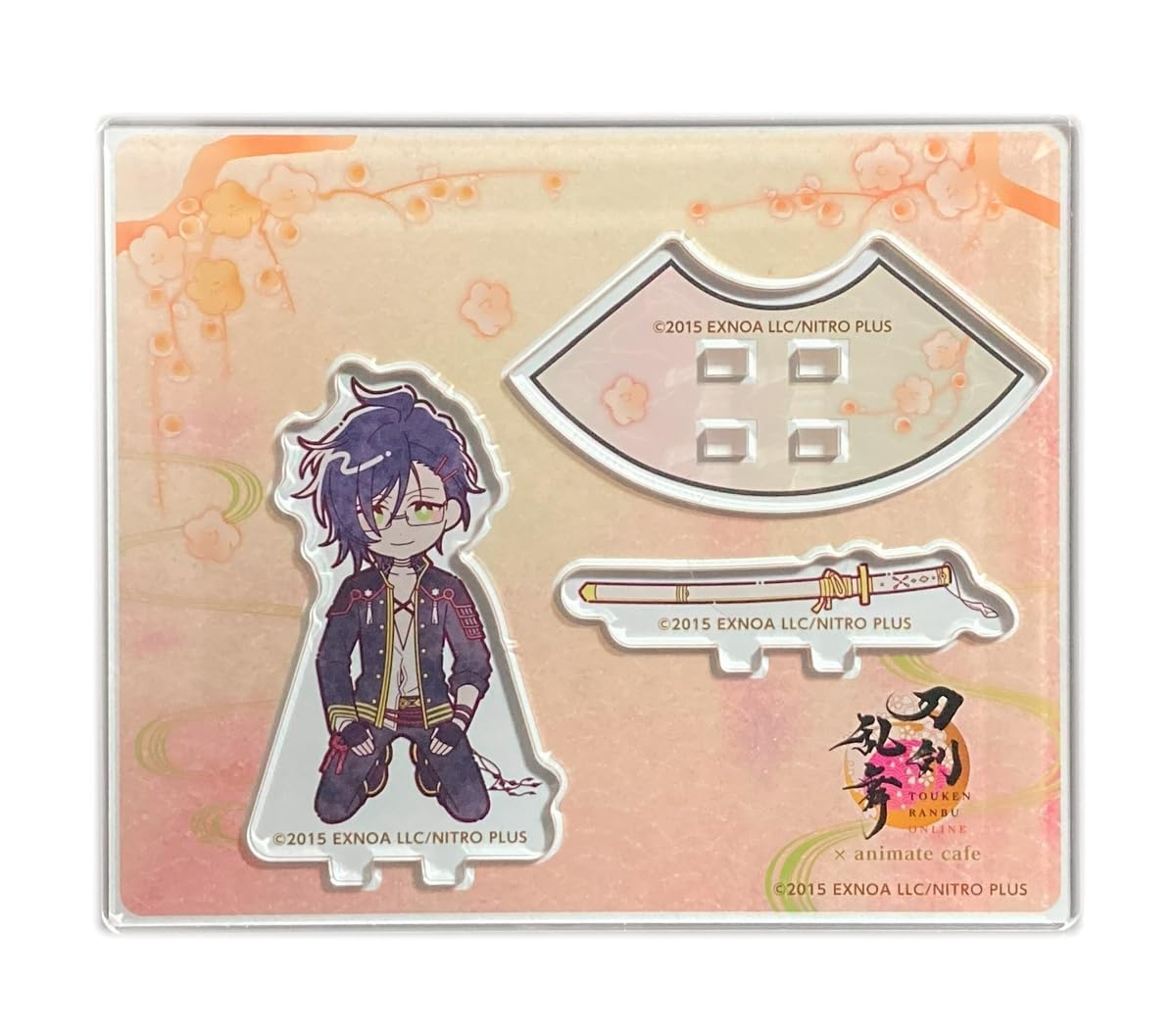 

Touken Ranbu ONLINE 10th Anniversary Part 2 × animate cafe Kneeling Mini Acrylic Stand Akashi Kuniyuki
