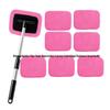 Telescopic Microfiber Car Window Cleaning & Defogging Brush Set