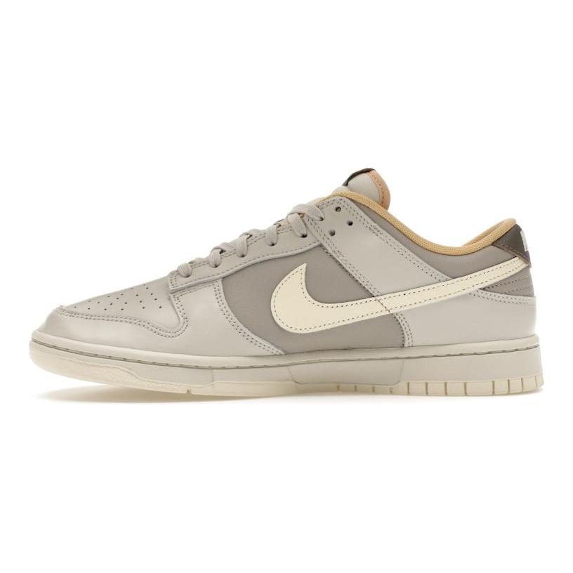 Nike Dunk Low Retro Light Bone Cave Stone Sneakers Unisex Grigio College-Grey Latte di Cocco IB4503-072