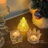 Luxury Crystal Glass Candlestick for Elegant Candlelight Dinner Atmosphere